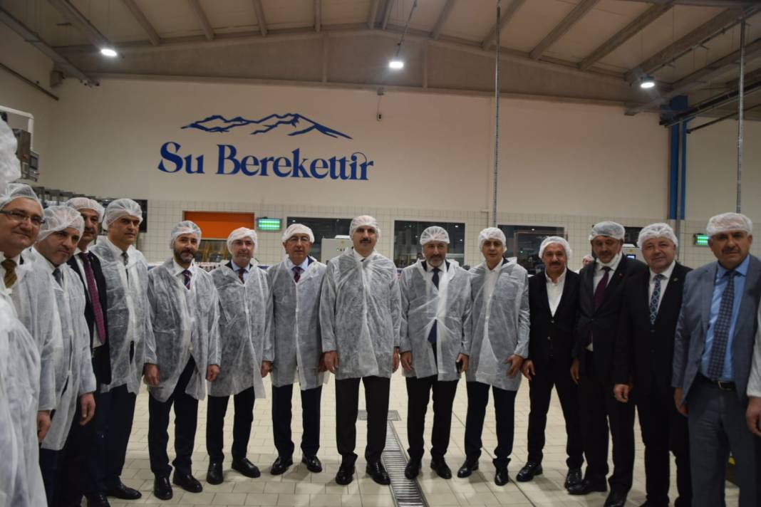 Konya’da açılan bu tesis Türkiye’ye su hizmeti verecek 11